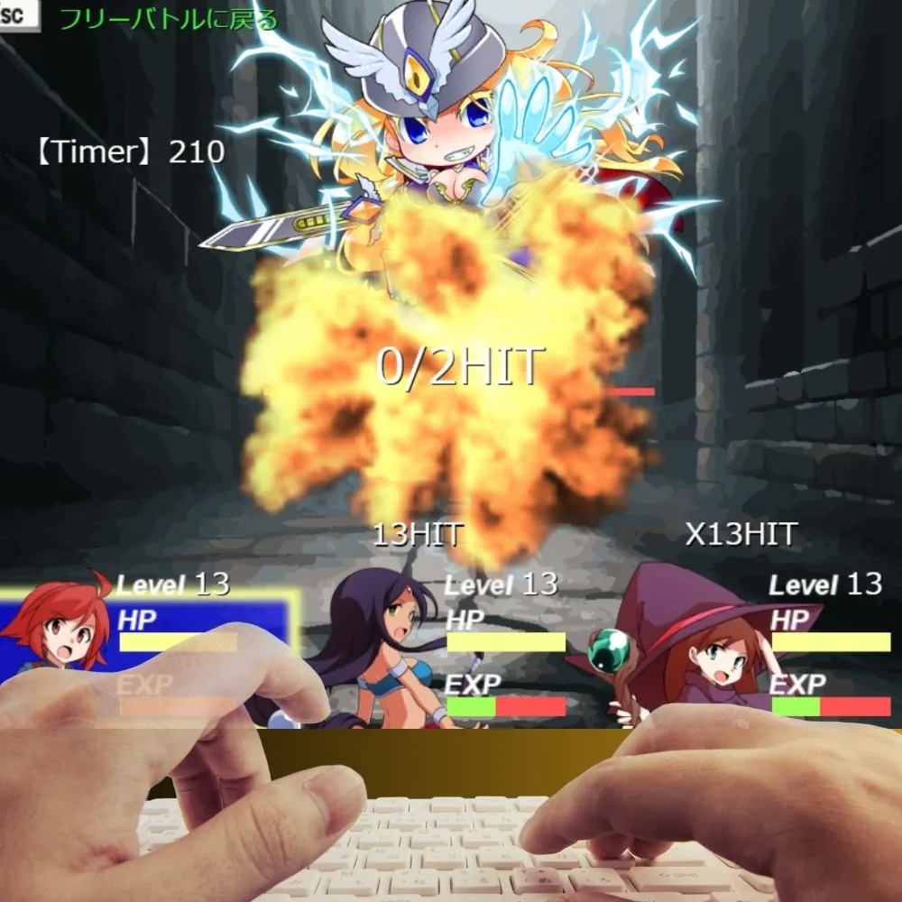 Sword Finger R（リベンジ）の画面